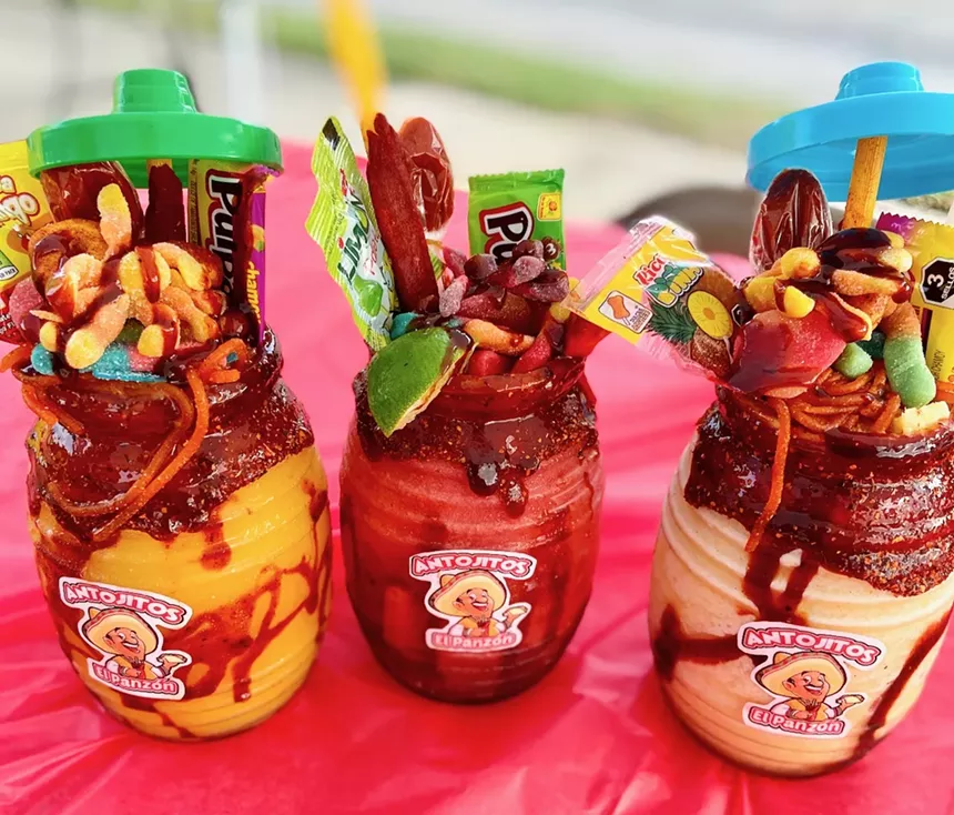 Antojitos El Panzon in Garland Makes Insane Chamoy Slushies