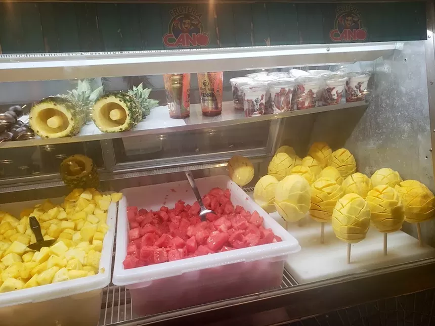 There's actually quite a bit of fruit in a place known for fried carbs. - KRISTINA ROWE
