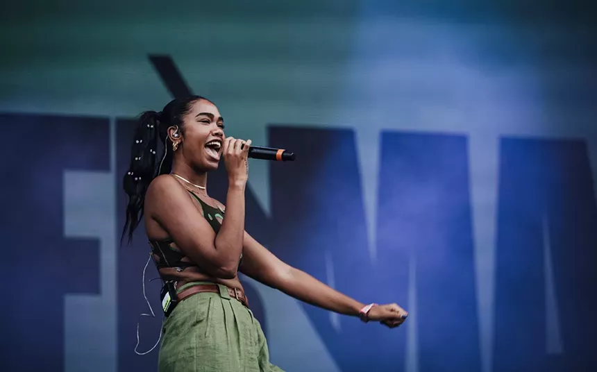 Amber Mark marked her spot on stage at ACL. - RACHEL PARKER