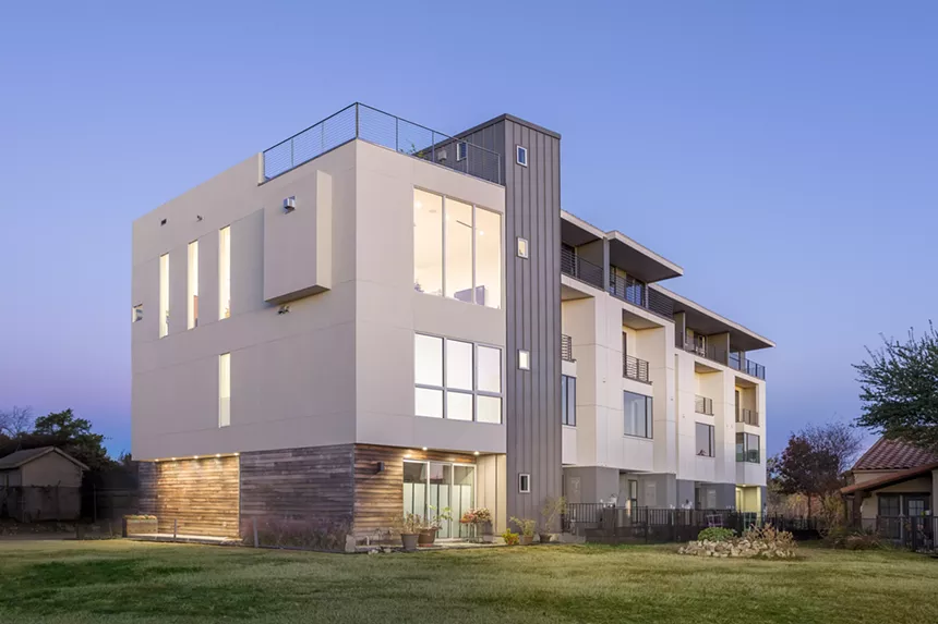 The Bon Aire building offers a city-wide view.  - BARRY SNIDOW