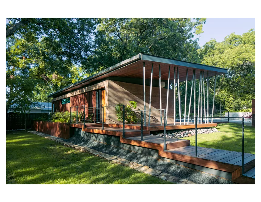 Five House was built on a 5 foot grid.  - PARRISH RUIZ DE VELASCO