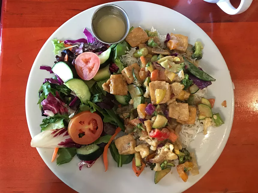 Longtime customers will for certain line up this weekend to enjoy their final favorite dishes at Cosmic Cafe. - BETH RANKIN
