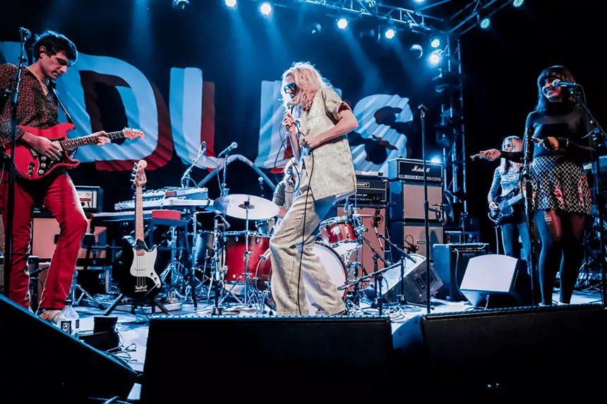 Opener Gustaf’s performance channeled the female-fronted art pop of bands like Le Tigre or The B-52s. - VERA "VELMA" HERNANDEZ