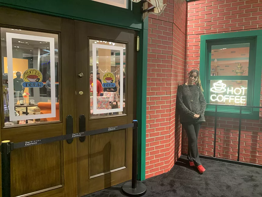 You can practically hear the sound of "Smelly Cat" at the Central Perk room at the Friends experience. - EVA RAGGIO