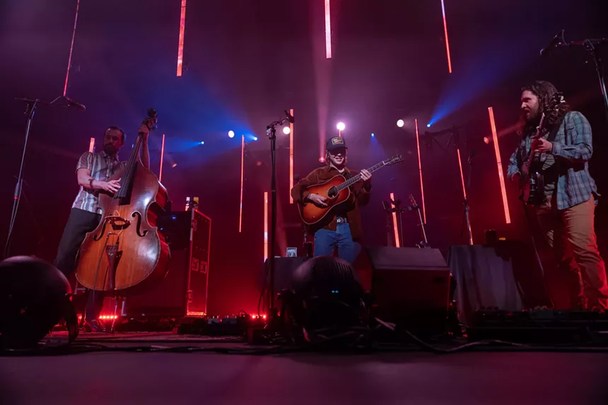 Billy Strings drew the crowd with his guitar strings on Saturday. - ANDREW SHERMAN