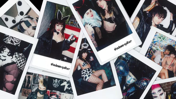 Images by Shadows Gather, scanned from Fuji Instax film format and printed on archival paper. - SHADOWS GATHER