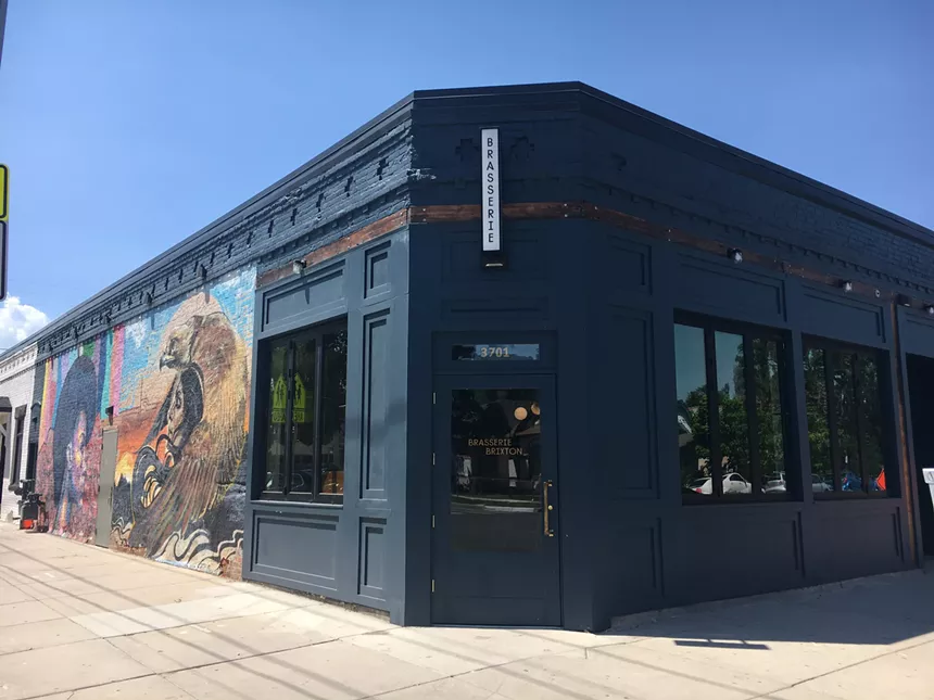 Not pictured: the patio tables that are now available for outdoor dining at Brasserie Brixton. - MARK ANTONATION