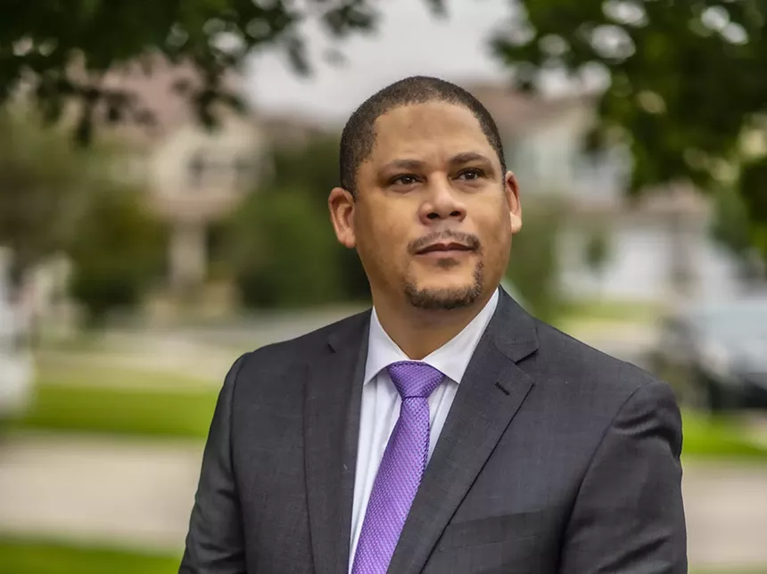 Robert Davis is the project coordinator for Denver's Reimagine Policing and Public Safety task force. - EVAN SEMÓN