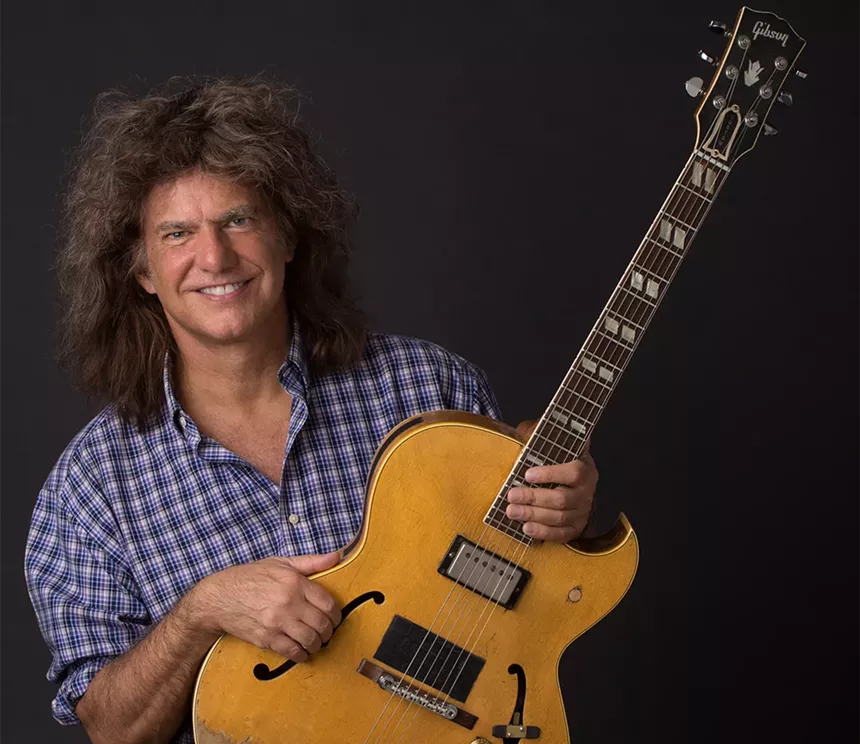 Pat Metheny performs at the Paramount Theatre on Saturday with his new trio, Side-Eye. - SHOREFIRE MEDIA