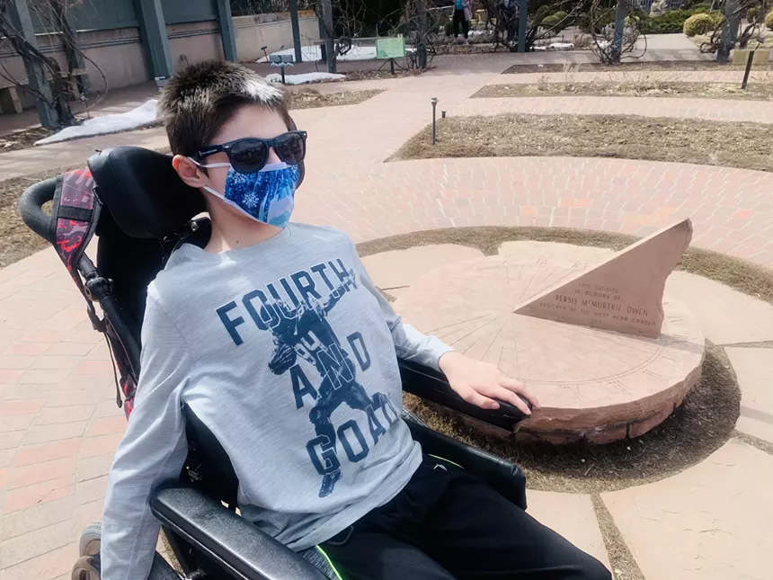 Samuel Wilson loves video games as much as any preteen, but his parents want him to get outside and into adventure. - COURTESY ANGELA WILSON