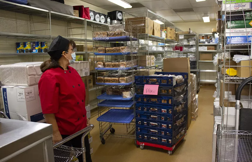 The pandemic has created a number of complications for DPS kitchens, but staff is continuing to prioritize feeding the students. - CLAIRE DUNCOMBE