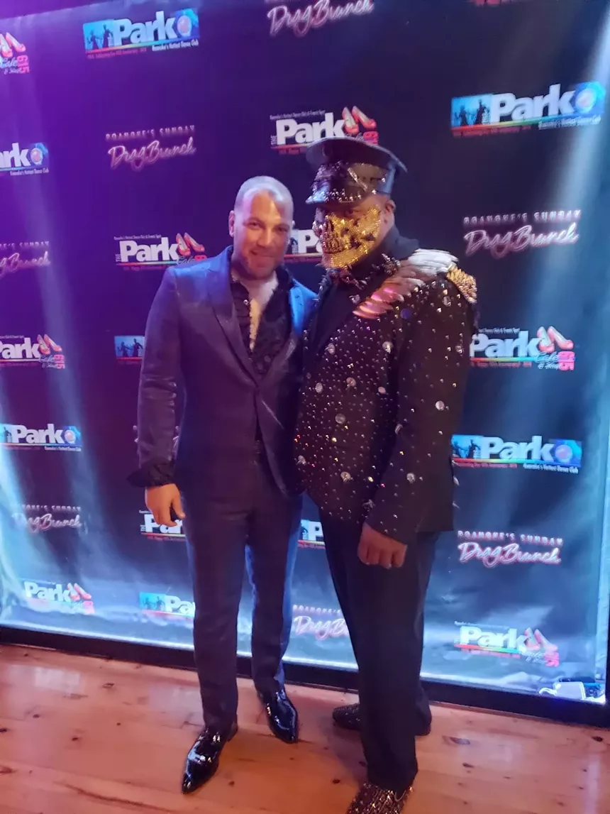Devereaux's Creative Formal Wear outfit was made by Aaron Graves and Joe Salas. - COURTESY OF ZEUS DEVEREAUX
