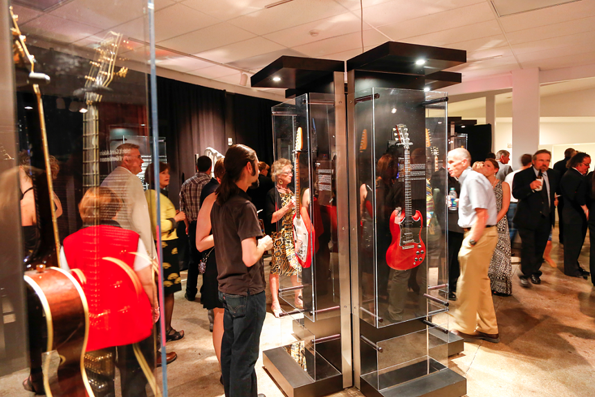 Visitors will explore many variations of guitars at the exhibit. - COURTESY OF THE NATIONAL GUITAR MUSEUM