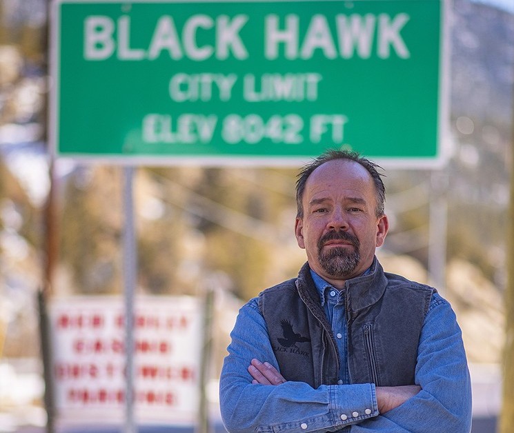 Black Hawk Mayor David Spellman. - EVAN SEMÓN