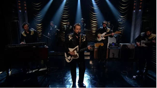 Nathaniel Rateliff & the Night Sweats on The Tonight Show Starring Jimmy Fallon. - THE TONIGHT SHOW STARRING JIMMY FALLON