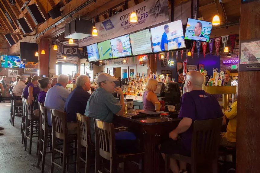 Blake Street Tavern, shown here pre-COVID, is one of many bars opting for proof of vaccine over masks. - COURTESY OF THE BLAKE STREET TAVERN