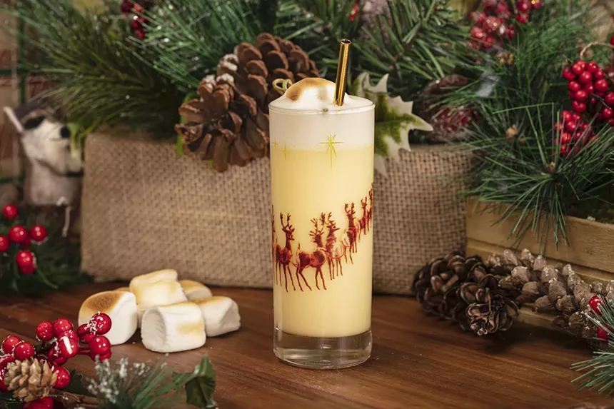 Every Holiday Pop Up Bar in Denver 5 Jingle Balls Nog Is Served In Mircale'S Pop-Ups. - Melissa Hom