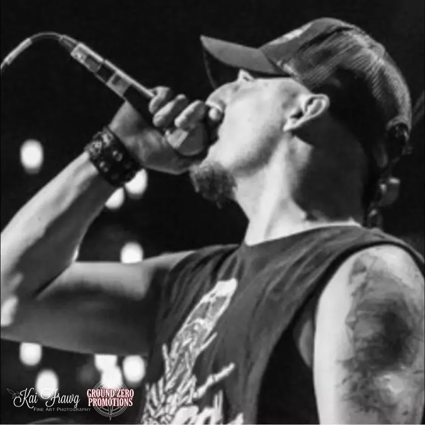 Shawn Lyons is a metal singer and drummer. - KAI FRAWG