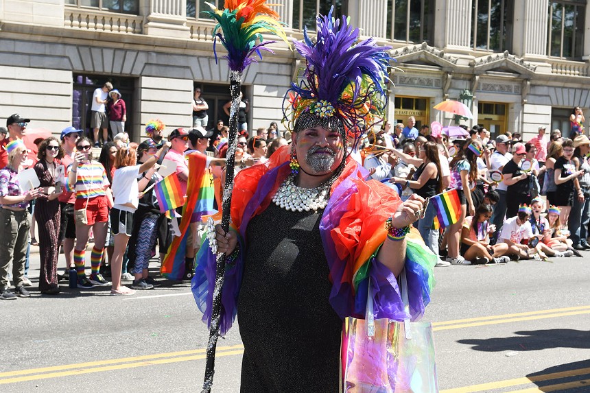 Denver's Pride parade was virtual this year. - MILES CHRISINGER