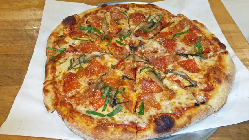 After getting new owners in 2018, the pizzas at Deli Italia have been retooled. - KEN HOLLOWAY