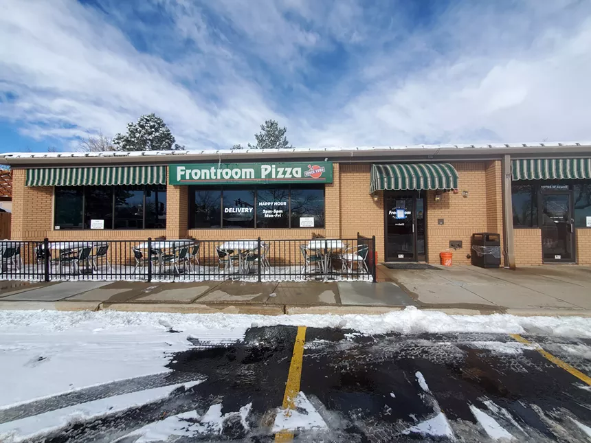 The last day of Frontroom Pizza is January 9th. - MOLLY MARTIN