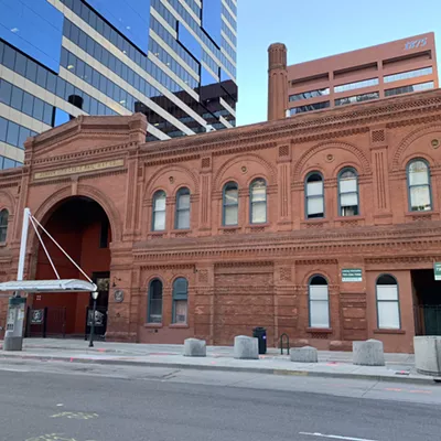 Dominion Voting Systems headquarters in the Old Spaghetti Factory building in downtown Denver: Throw enough noodles, and will something stick?