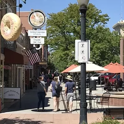 A look at downtown Grand Junction in Mesa County, where confirmed Delta variant cases have now hit quadruple digits.