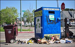 file donation street regulating bins oakland considers