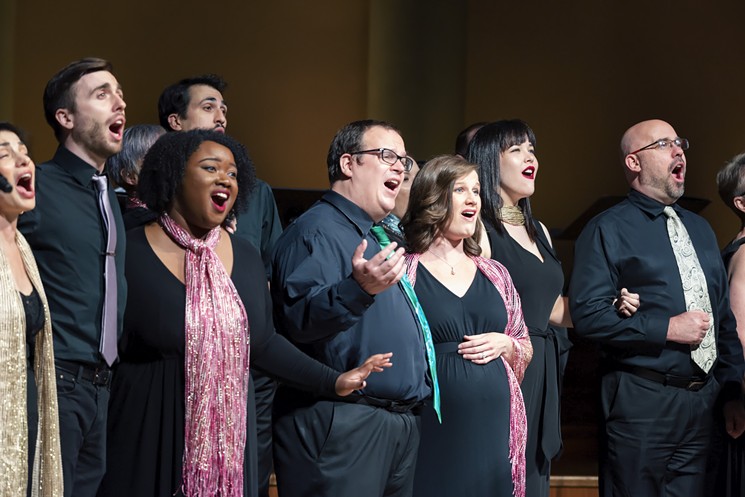 The Grammy Award-winning Houston Chamber Choir returns for another season filled with music ranging from the classics to contemporary. - PHOTO BY JEFF GRASS PHOTOGRAPHY