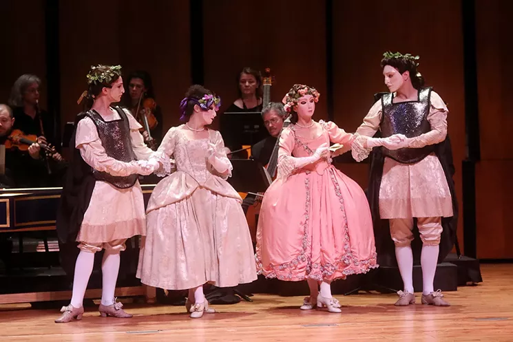 The New York Baroque Dance Company returns to Ars Lyrica for their production of Dido & Aeneas. - PHOTO BY PIN LIM