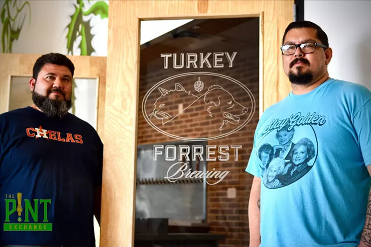 Oscar Gonzalez and Louie Espinoza have some Latino-inspired flavors planned for their brews. - PHOTO BY LUIS MONTALVO/THE PINT EXCHANGE