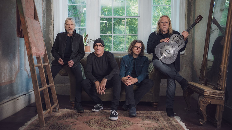 Matt Abts, Danny Louis, Jorgen Carlsson, and Warren Haynes. - PHOTO BY JAY SANSONE/COURTESY OF PRESS HERE PUBLICITY