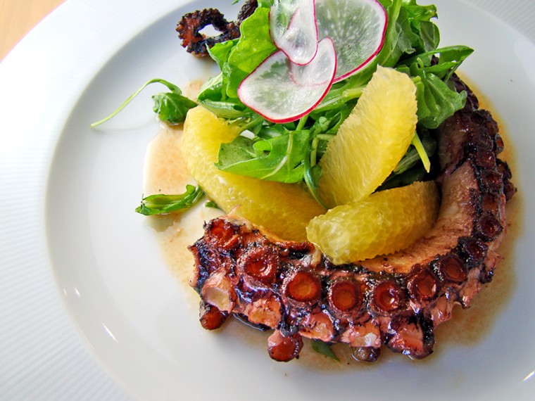 Octopus never looked so pretty. - PHOTO BY LAUREN BEBEAU