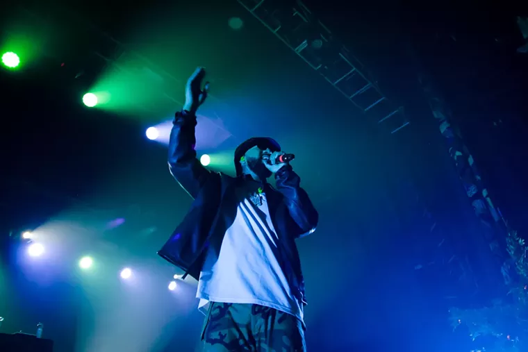 Larry June performed at the House of Blues Saturday Night. - PHOTO BY MARCO TORRES (@MARCOFROMHOUSTON)