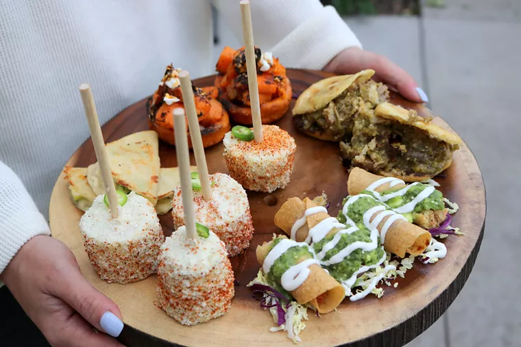 URBE's new Plato de Botanas offers a variety of street food bites. - PHOTO BY PAULA MURPHY
