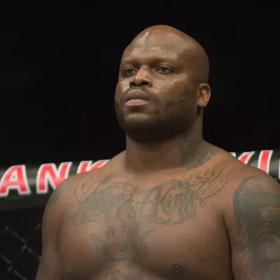 Derrick "The Black Beast" Lewis at UFC Fight Night in Austin.
