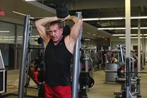 Randy Held rises at 4:30 a.m. to complete his workouts at the YMCA, and he feels energized for the rest of the day. - PHOTO BY JENNIFER SNOPKO, SPRINGFIELD, YMCA
