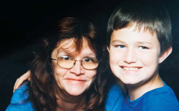 Terry Payton, right, shown here as a child in an undated photograph, admitted to stabbing his mother, Kathie Payton, on June 23. - PHOTO COURTESY OF JAN BURNO