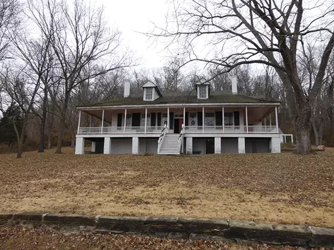 Pierre Menard’s house on the bank of the Mississippi River in southwestern Illinois celebrates the life of the fur trader, businessman and first lieutenant governor of Illinois. It was built in 1802 and is a state historic site - PHOTOS BY BRENT BOHLEN