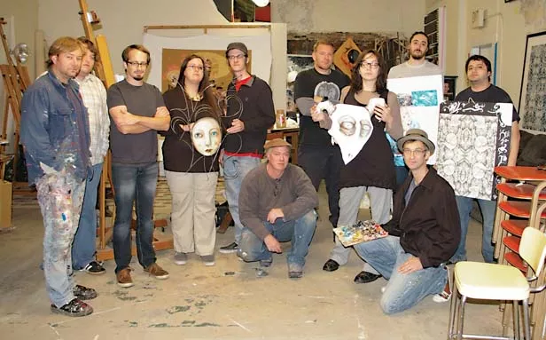 Work of these Springfield artists will be shown at The Pharmacy, a new collective studio and gallery at 401 South Grand Ave. West - PHOTOS BY DAVID HINE