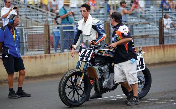 After a horrific crash in 2009, Brandon Robinson is back on the bike and in fine form, winning every race he rode in Springfield - PHOTO BY TREVOR MILLER
