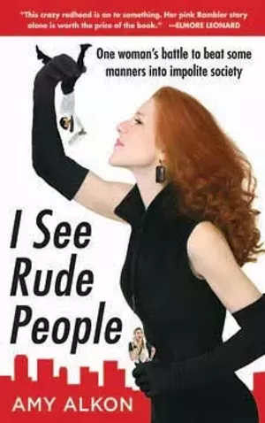 Alkon’s first book, published last year by McGraw-Hill ($16.95), says people who are rude are “stealing from us.”