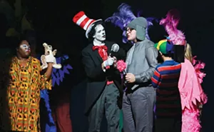 Sour Kangaroo, the Cat in the Hat, Horton and Jojo. - PHOTO BY MARK MANGIARACINA COURTESY SPRINGFIELD MUNI OPERA