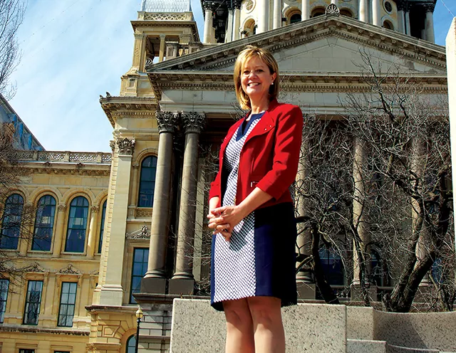 Ste Rep. Jeanne Ives, candidate in the Republican primary for governor, hopes to benefit from conservatives’ disillusionment with Gov. Bruce Rauner. - PHOTO BY SCOTT REEDER