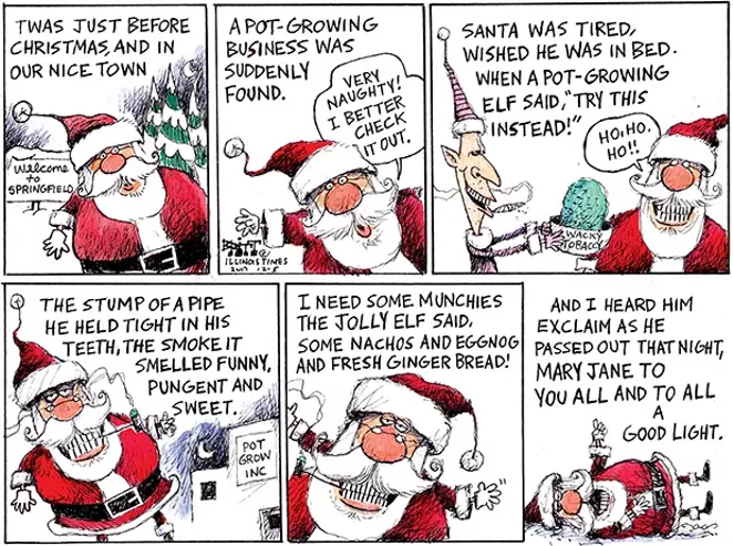Twas just before Christmas | Illinois Times Twas just before Christmas | Illinois Times