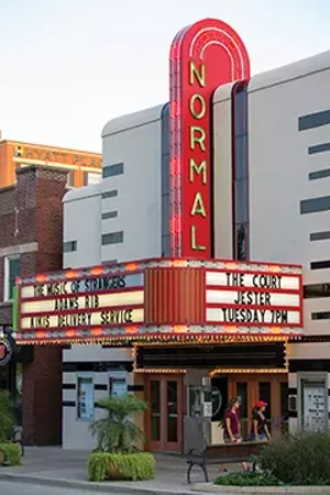 The Normal Theater shows classic movies and independent, foreign and documentary films in the restored 1937 building. The theater also hosts live concerts and comedy shows.