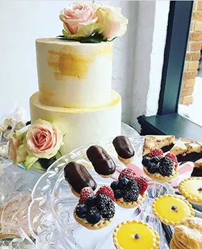 Eclairs and other mini-desserts are becoming popular options, in addition to cake. - PHOTO COURTESY INCREDIBLY DELICIOUS