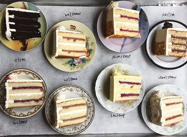 A wedding cake tasting can help couples decide on a flavor and style. - PHOTO COURTESY INCREDIBLY DELICIOUS