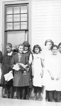 Devereux Sunday school class in the 1920s. - PHOTO COURTESY SANGAMON VALLEY COLLECTION | LINCOLN LIBRARY.