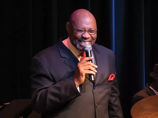 Johnnie Owens and Friends, with special guest Josie Lowder, perform at the Club Room in the Hoogland Center for the Arts on Thursday night, Dec. 5.